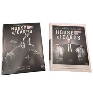 House Of Cards Complete Seasons 1 & 2 TV Show DVD Set Mini Series